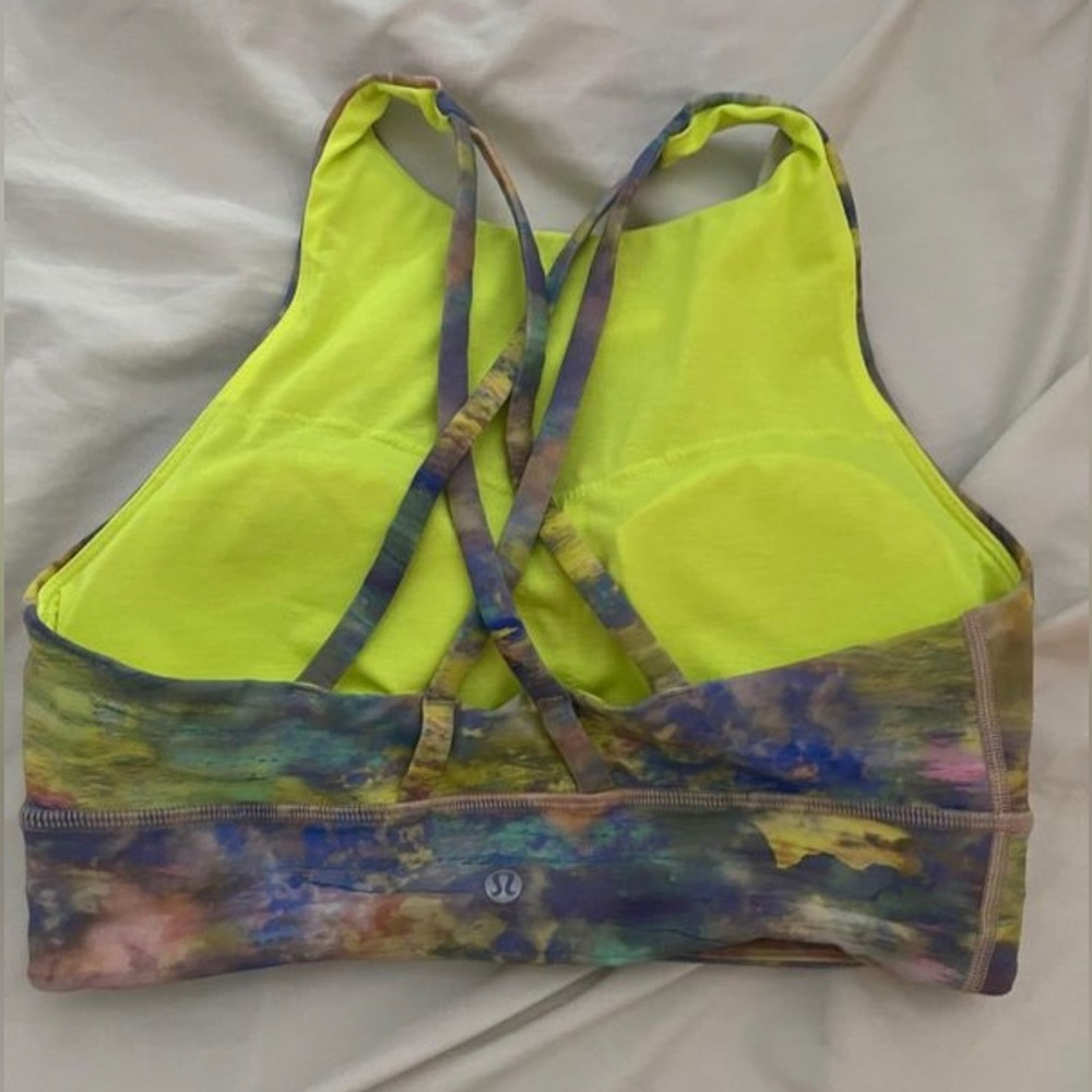 🌟🎉HP🎉🌟 Lululemon Energy High-Neck Longline Tough Bra - Picture 5 of 6